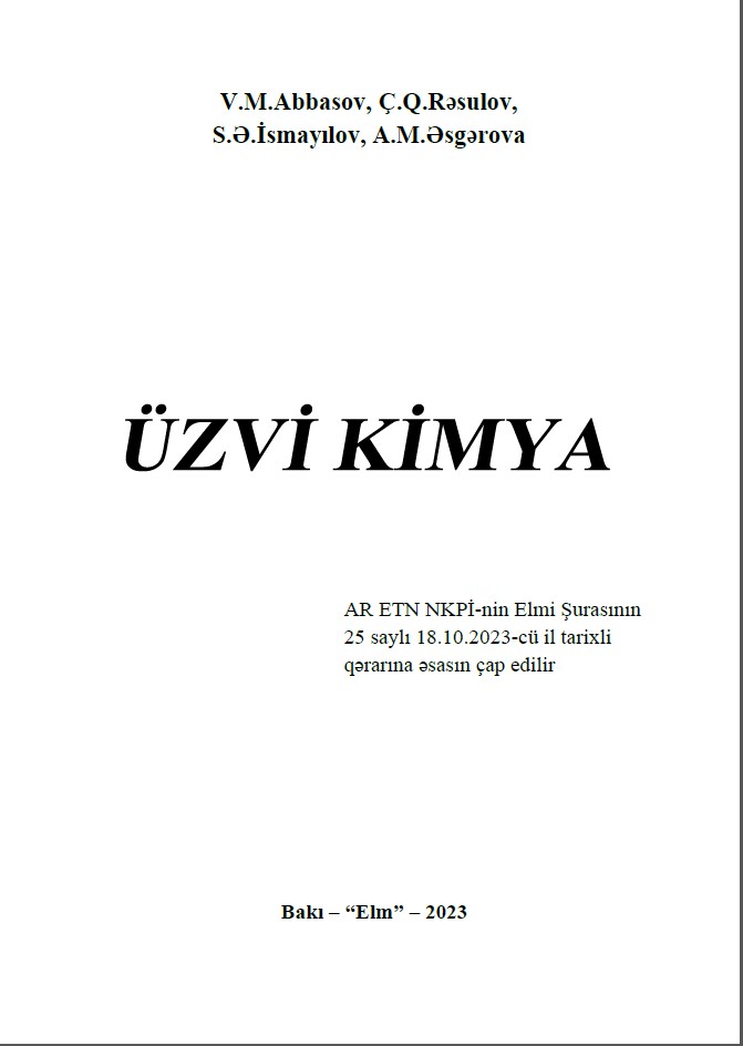 Üzvi kimya